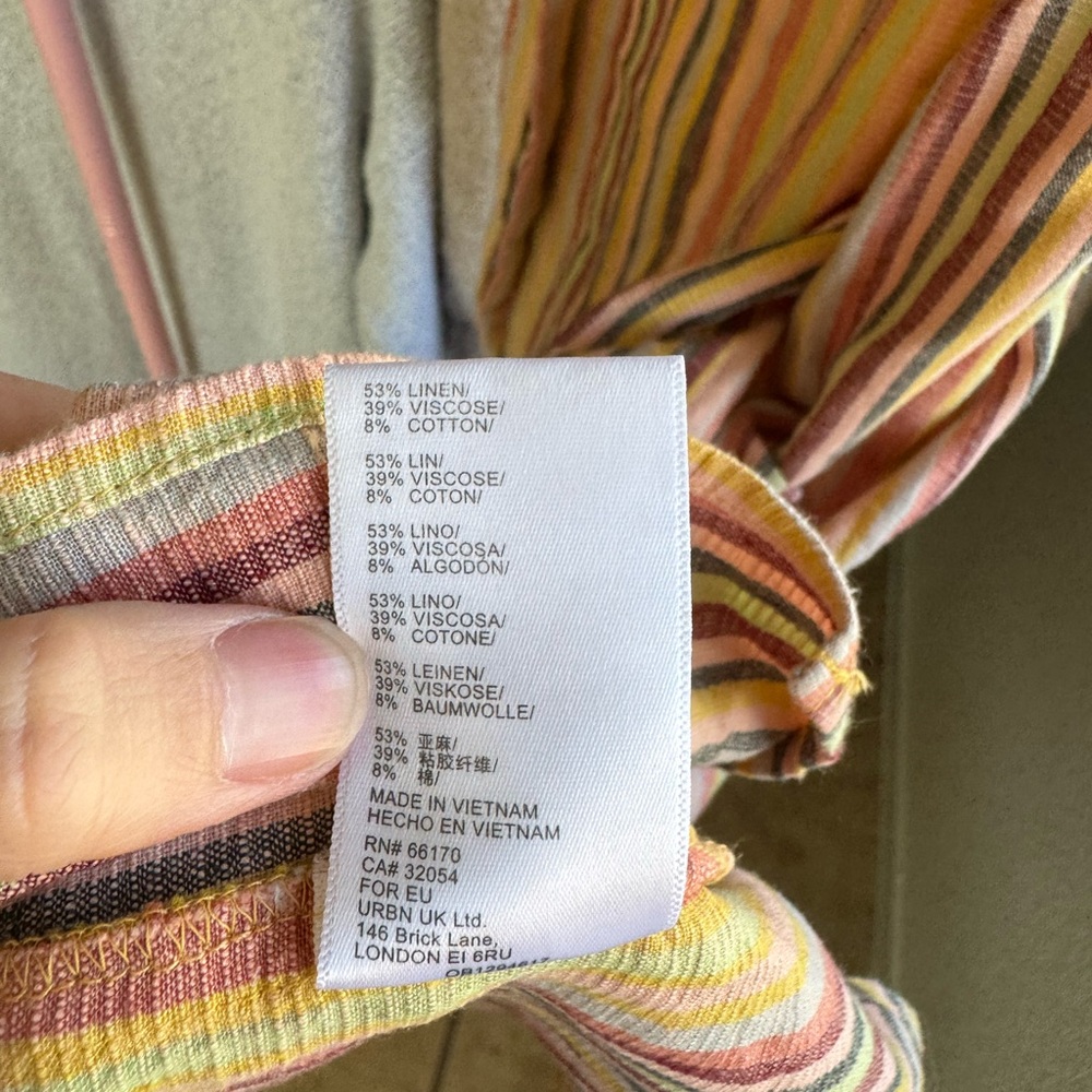 Linen blend Urban Outfitters Skirt - Picture 3 of 8